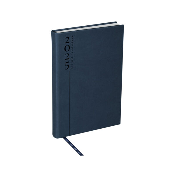 Agenda Diaria Clásica 2025 Azul