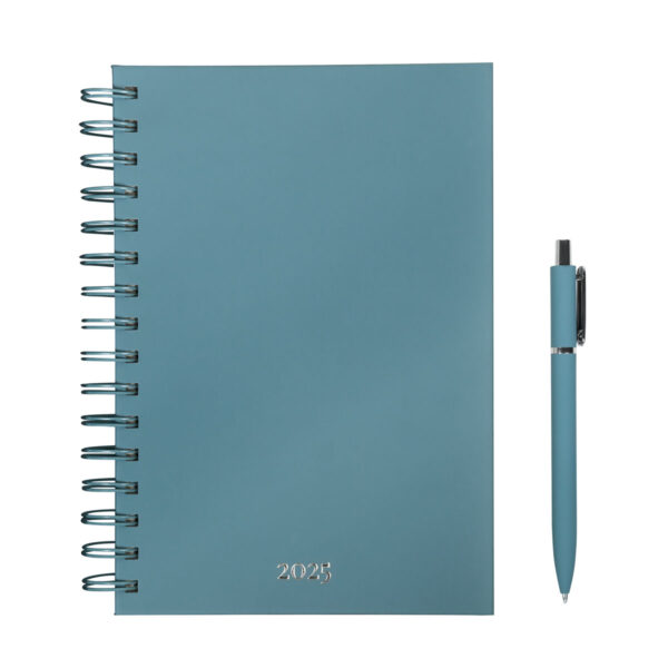 Agenda Diaria Lette 2025 Azul - Imagen 2