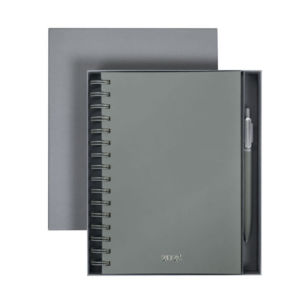 Agenda Diaria Lette 2025 Gris - Imagen 4