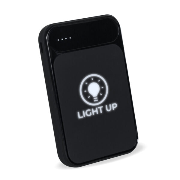 Power Bank Lumina Negro