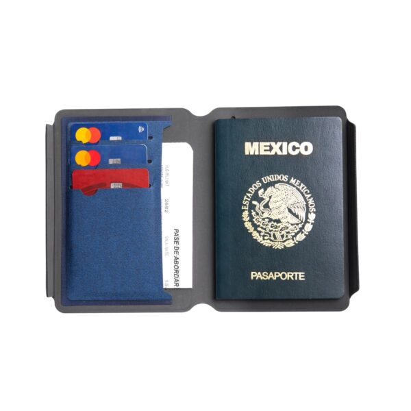 Porta Pasaporte Giris Azul - Imagen 3